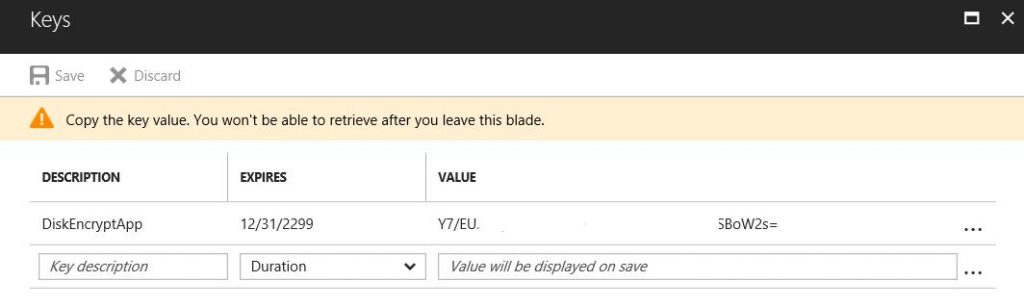 Azure Disk Encryption