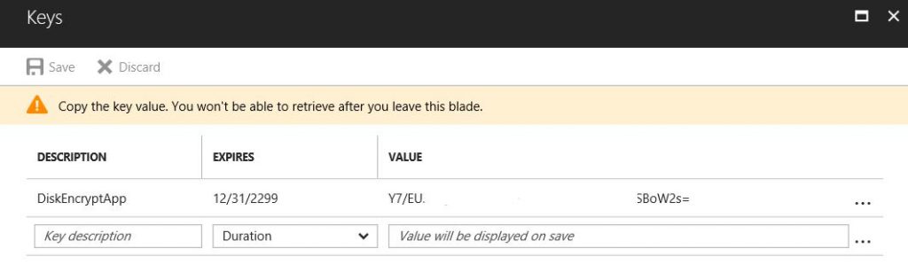 Azure Disk Encryption