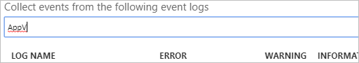 List Custom Event Log