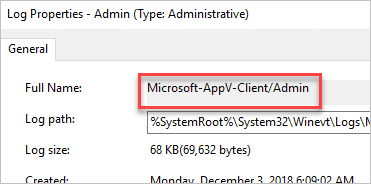 Custom Log Full Name