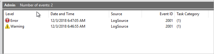 Create Custom Event Log Events
