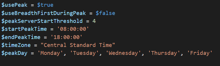 Do not use Breadth-First option