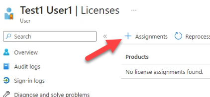 License Assignments